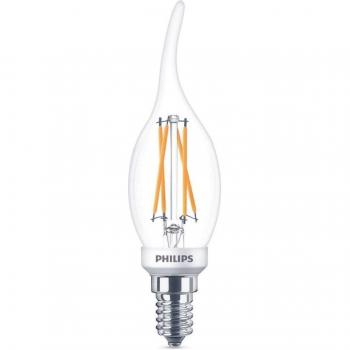 Bombilla LED E14 3.4W (40W) 470lm Candelabro Transparente Dimmable 2200-2700K