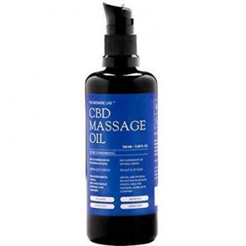 CBD I Aceite de Masaje I Cannabidiol, aceite de cáñamo, aceite de coco, vitamina E | 100 ml