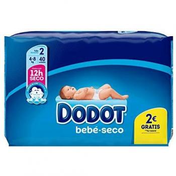 Dodot - Pañales para bebé, talla 2, 40 unidades