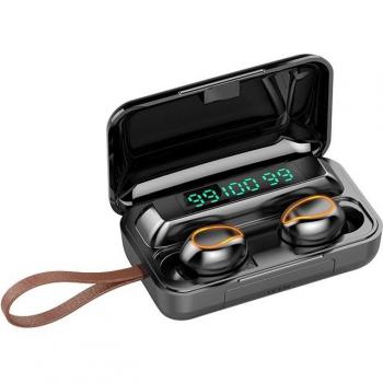 Auriculares TWS Mini Inalámbricos Bluetooth 5.0 Deportivos IPX7 Impermeables con Sonido Estéreo HiFi y Batería de 2000 mAh