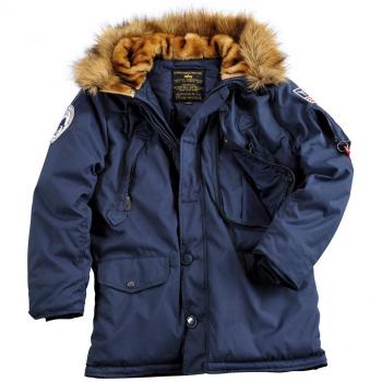 Chaqueta Polar Alpha Industries Rep. Azul L