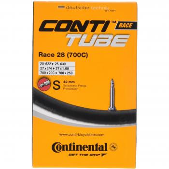 Continental Race 28 700 x 20-25c Bike Inner Tubes - Presta 42mm Valve