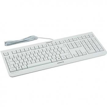 Cherry KC 1000 JK-0800ES-0- Teclado, color blanco, QWERTY España