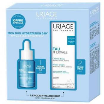 Cofre Uriage Eau Thermale Serum 30ml + Crema 40ml - Lote de Regalo Hidratante con Efecto Humectante