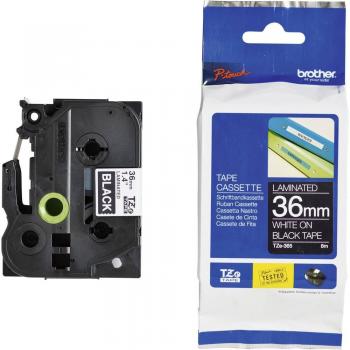 Brother TZe365 Cinta Laminada Original de Etiquetas