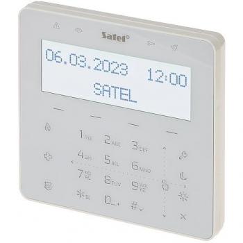 Teclado Sensorial para Central de Alarma INT-KSG2R-W Satel