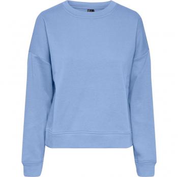 Sudadera con capucha para mujer Pieces Chilli Azul