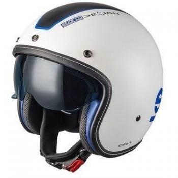 Sparco S0033403LBIAZ Cafe Racer Abs Casco, L