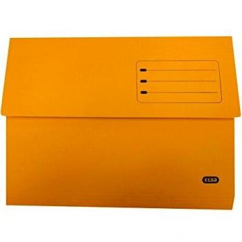 Elba Gio - Pack de 50 subcarpetas con 1 solapa, color amarillo
