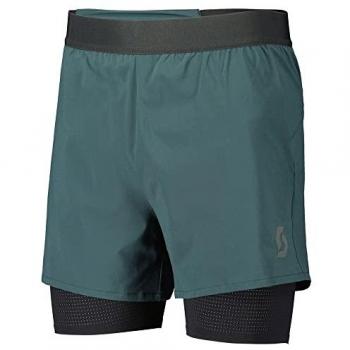 Scott Pantalones Cortos Hybrid Endurance Tech Aruba Green/Black Talla S para Hombre