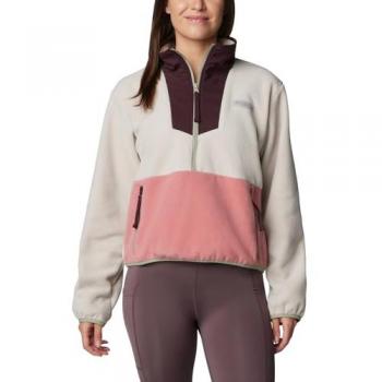 Forro polar Columbia Sequoia Grove Half Zip Fleece blanco verdáceo mujer - XS