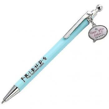 Bolígrafo Rollerball Azul pálida/plata One Size Friends Amigos ¿Cómo lo haces?