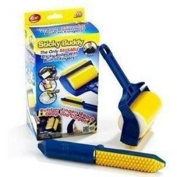 Reusable Sticky Buddy Washable Lint Clothes Fluff Fur Hair Roller Remover