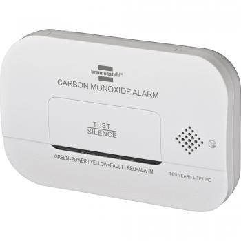 Detector de Monóxido de Carbono Brennenstuhl CM A 3030, Alarma 85 dB, Funcionamiento a Batería, LED y Señal Acústica
