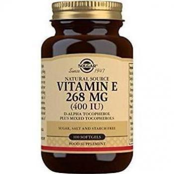 Solgar Natural Source Vitamin E 268 mg
