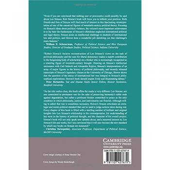 Libro de bolsillo sobre Leo Strauss: Hombre de Paz - Robert Howse