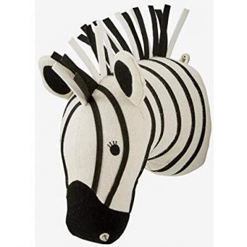 VERTBAUDETAdorno Decorativo para Pared CebraBLANCO Claro LISOUNICA