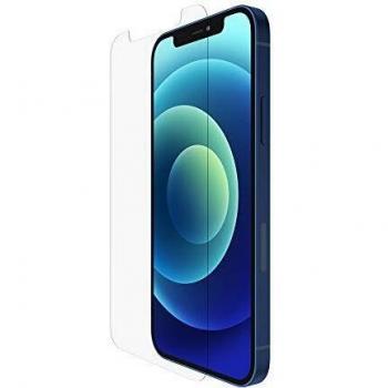 Belkin Protector de pantalla antimicrobiano TemperedGlass Privacy para iPhone 12 Pro/iPhone 12
