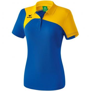 Erima GmbH Club 1900 2.0 Polo, Mujer, New Royal/Amarilla, 34