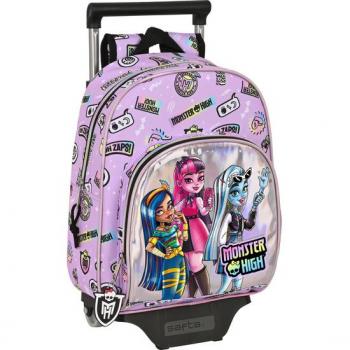 Mochila con carro Monster High 'Best Boos' - Safta