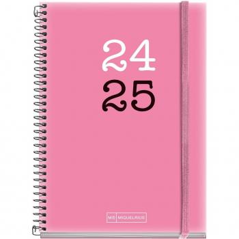 Agenda Escolar 2024-2025 Semana Vista College Rosa Miquelrius 117x174mm Castellano e Inglés