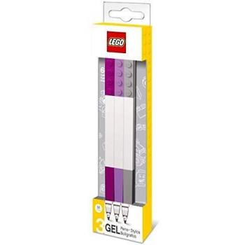 Iq Lego LG51861 - Juego de 3 bolígrafos de Gel Pastel