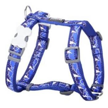 Arnés para Perro Red Dingo Estilo Rayos Azul Marino 36-54 cm