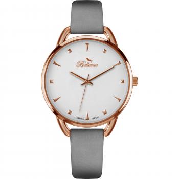 Bellevue Reloj Mujer Analogico Cuarzo con Correa de Metal B.34