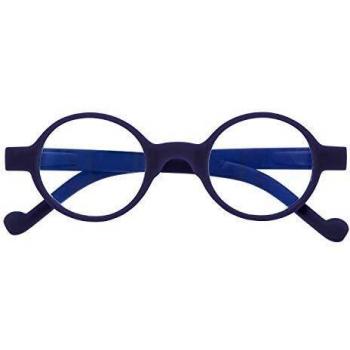 DIDINSKY Gafas de Presbicia con Filtro Anti Luz Azul para Ordenador. Gafas Graduadas de Lectura para Hombre y Mujer. Tacto Goma y Cristales Anti-reflejantes. Indigo +1.5 – HAKONE SCREEN