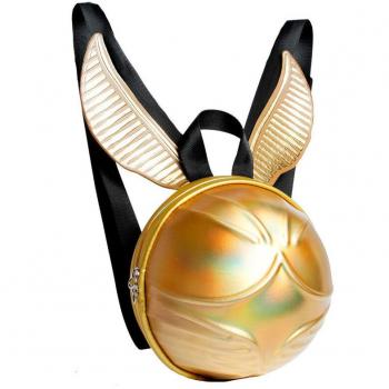 Harry Potter Snitch Backpack 20cm Gold/Black Unisex