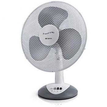 Ventilador de Mesa Ariete 0847, 30 cm, 3 Velocidades, Eje Oscilante y Ajustable, 40 W, Color Blanco