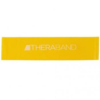 Banda elástica Thera-Band Loop amarilla resistencia suave 30,5 x 7,6 cm (1,4 Kg - Light)