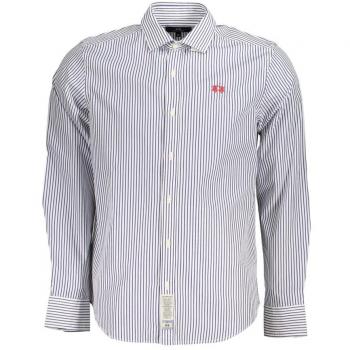 La Martina Elegant Long-Sleeved Striped Shirt for Men - XL