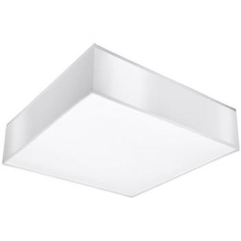 Plafón LED HORUS 35 Blanco, E27, PVC, Iluminación Interior de Techo con 2 Bombillas