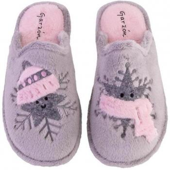 Zapatillas de casa de mujer GARZON P456.275 gris 623