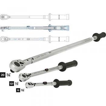 HAZET 6115-1CT Llave dinamométrica, norma EE. UU., par de apriete mín-máx: 27.1 – 135.6 Nm, lbf mín./máx.: 20 –