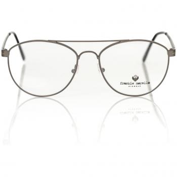 Frankie Morello Gray Metallic Fibre Frame
