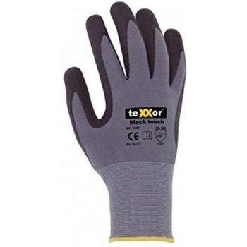 Guantes de punto de nailon, Black Touch® – Texxor® – 2450 – Tamaño 09
