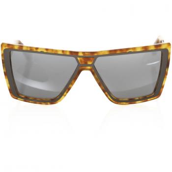 Frankie Morello Brown Acetate Sunglasses