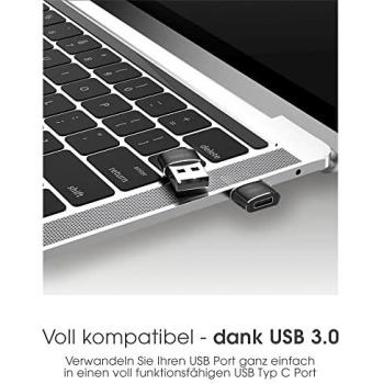 Adaptador USB Tipo C Terratec C20 con interfaz USB 3.0, compatible con datos y video