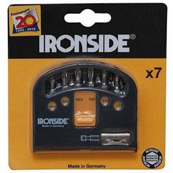 Ironside 244060 - Juego de puntas para destornillador