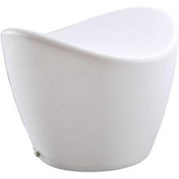 Lámpara de jardín portátil Cool blanco mate 43 Cm