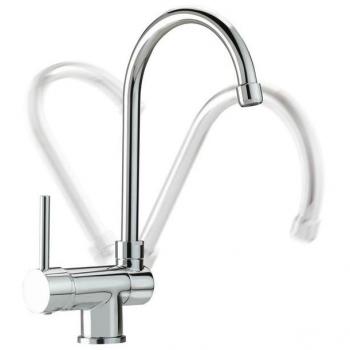 Grifo Monomando Fregadero Caño Abatible 61105
