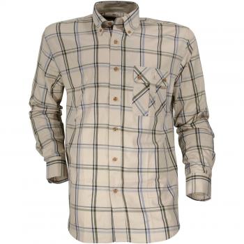 Percussion Rambouillet-Camisa caza, color beige, color  - Écru, tamaño xx-large