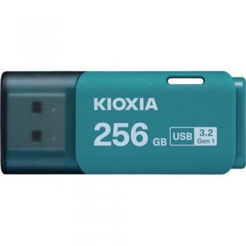 Memoria USB 3.2 Kioxia TransMemory U301 de 256 GB, USB tipo A, color azul, alta velocidad