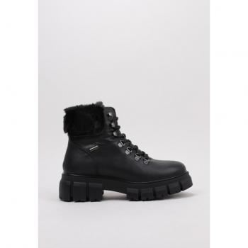 Bota de Montaña IMAC 458028 Negro Mujer Otoño/Invierno 23 - Botas Invernales Piel con Forro Textil