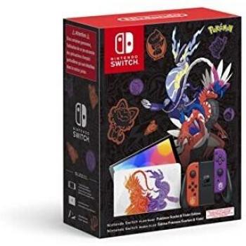 Nintendo Switch OLED Edición Limitada Pokémon Escarlata y Púrpura