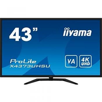Iiyama ProLite X4373UHSU-B1 Monitor de PC 42.5 LCD, Resolución 3840 x 2160 Pixeles, Ultra HD 4K, Color Negro
