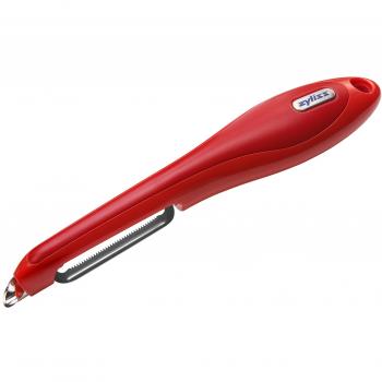 Zyliss Pelador de Tomate y Frutas, Acero Inoxidable, Rojo, Centimeters