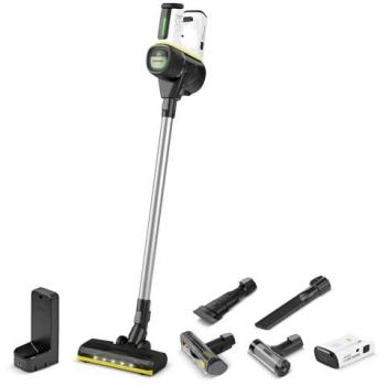 Aspiradora sin cable Karcher VC 7 Signature Line, autonomía de 60 min, incluye 2 baterías (25,2V), diseño premium y soporte de carga